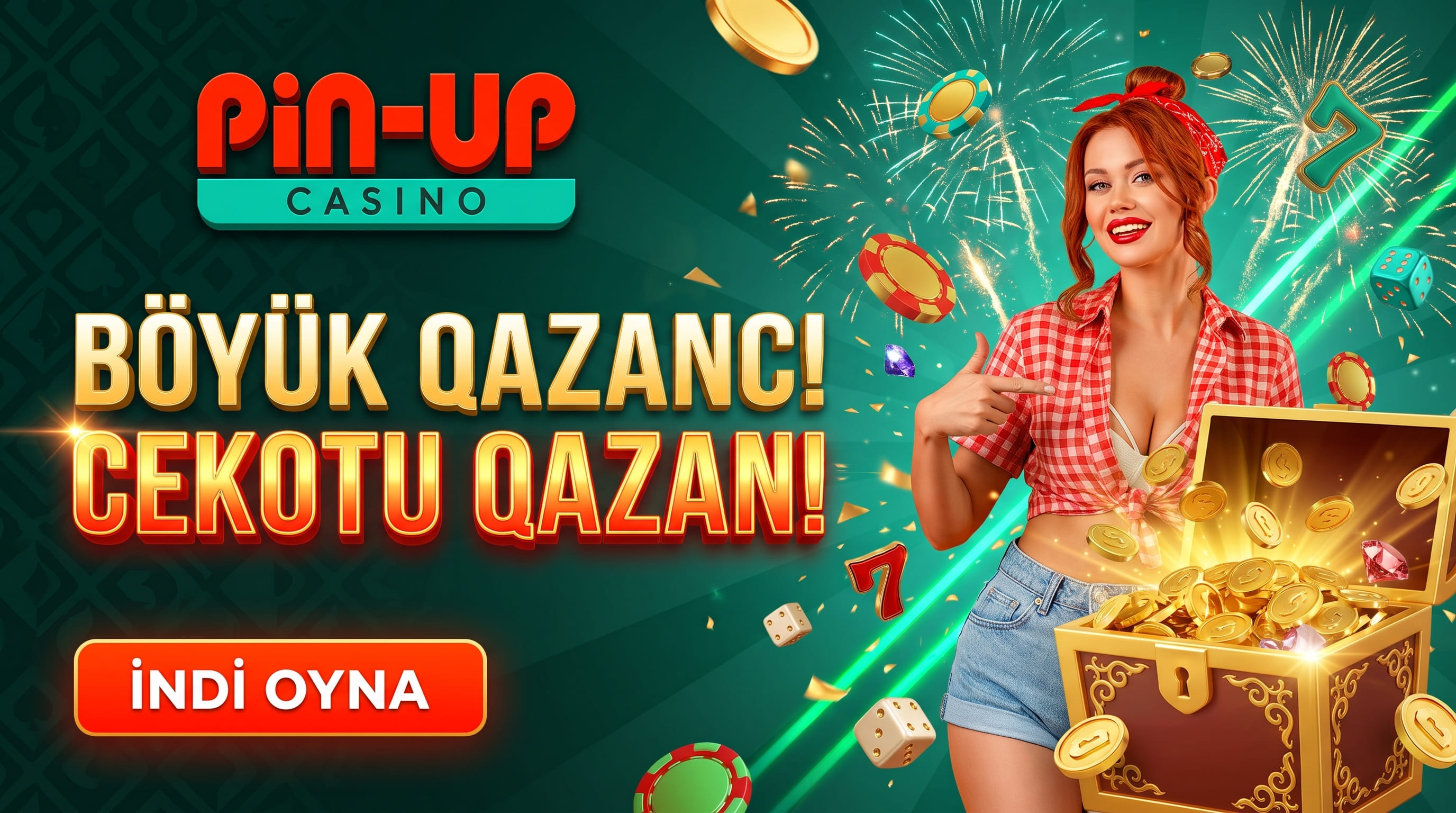 Pin-Up slot mexanikası: açıq sandıq, yeddi simvolları, zər və böyük qazanc çağırışı